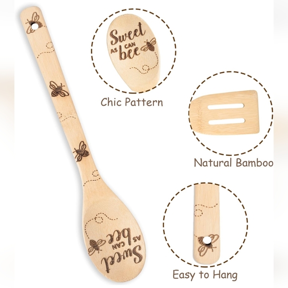 Honeycomb Bee Cooking Utinsels - Picture 4 of 5